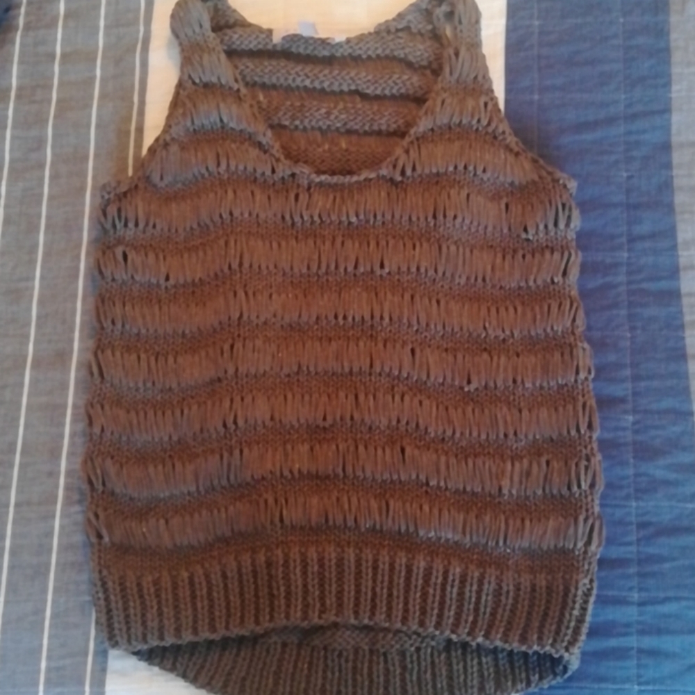 Loose knit tank from Philosophy